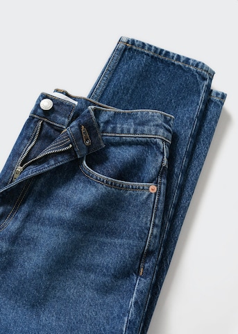 MANGO Wide Leg Jeans 'Elodi' in Blau