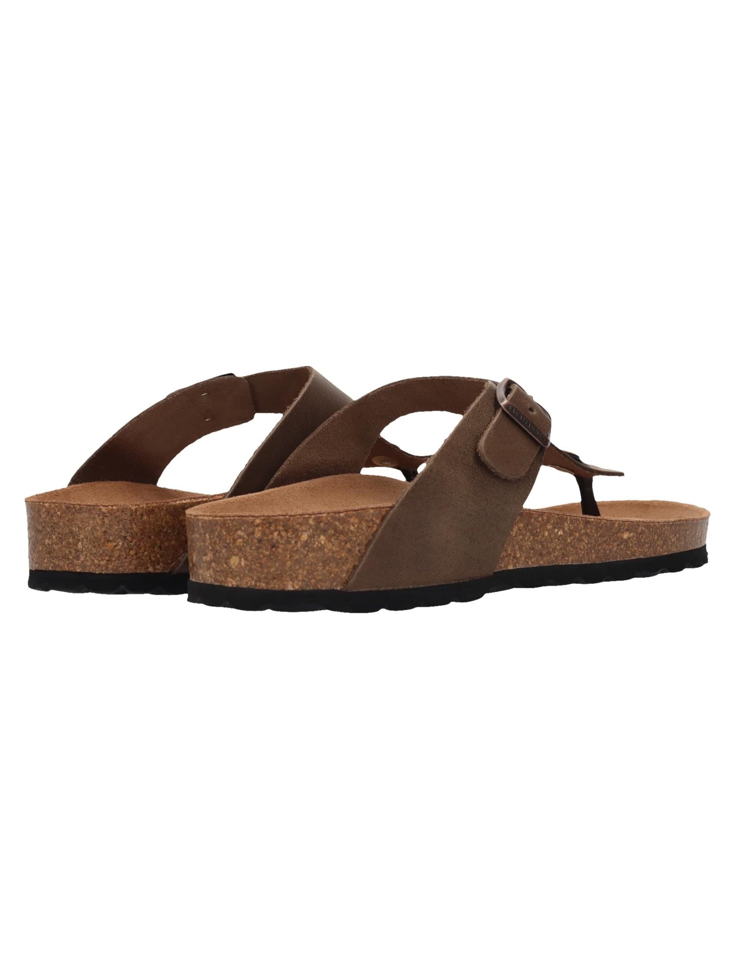 SALAMANDER Teenslipper in Bruin
