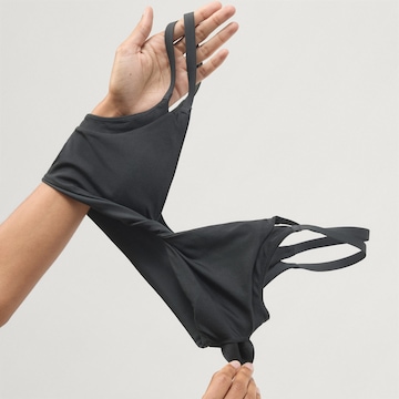Low Support Soutien-gorge de sport 'Optime' ADIDAS PERFORMANCE en noir