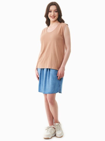 Organication Top in Brown