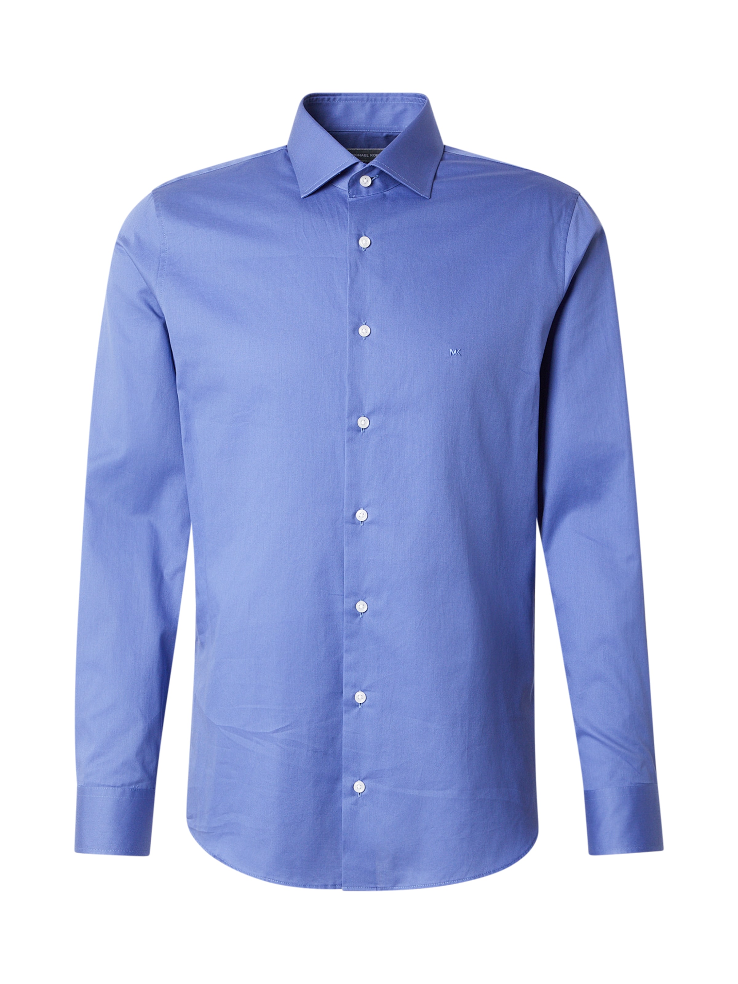 Michael Kors Přiléhavý střih Košile – modrá: přední strana