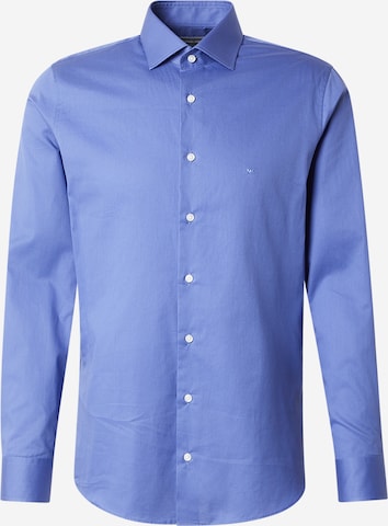 Michael Kors Slim Fit Paita värissä sininen: etupuoli