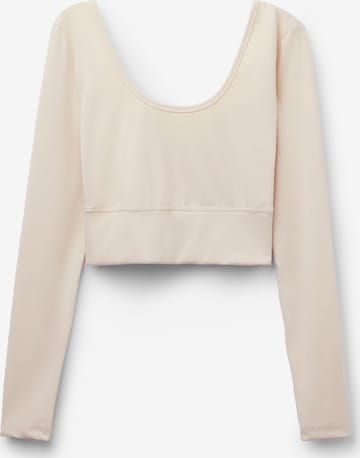 CALZEDONIA Shirt in Beige: Vorderseite