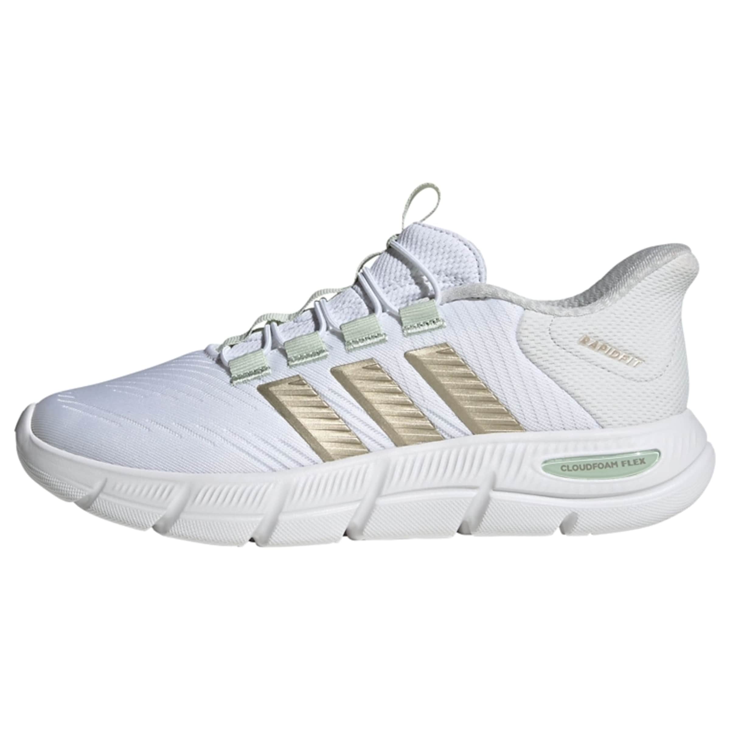 Baskets basses 'Cloudfoam Flex' ADIDAS SPORTSWEAR en blanc : devant