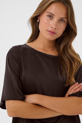 Kaffe Bluse 'KALotte' in Braun