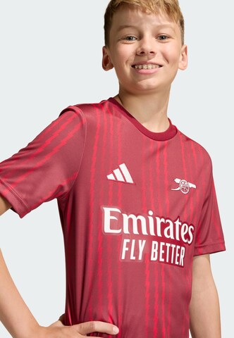 T-Shirt fonctionnel 'Arsenal FC 26 Pre-Match' ADIDAS PERFORMANCE en rouge