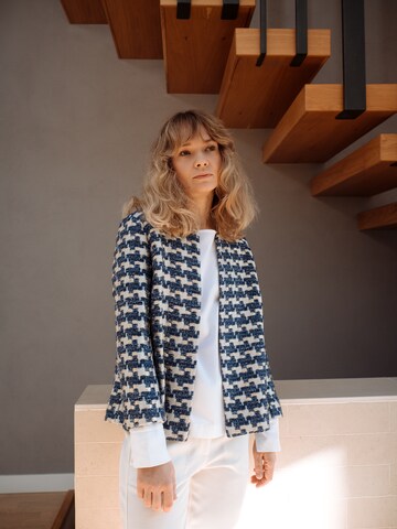 Christine on the clouds - Chaqueta de entretiempo 'Mara Lurex Jacket' en azul