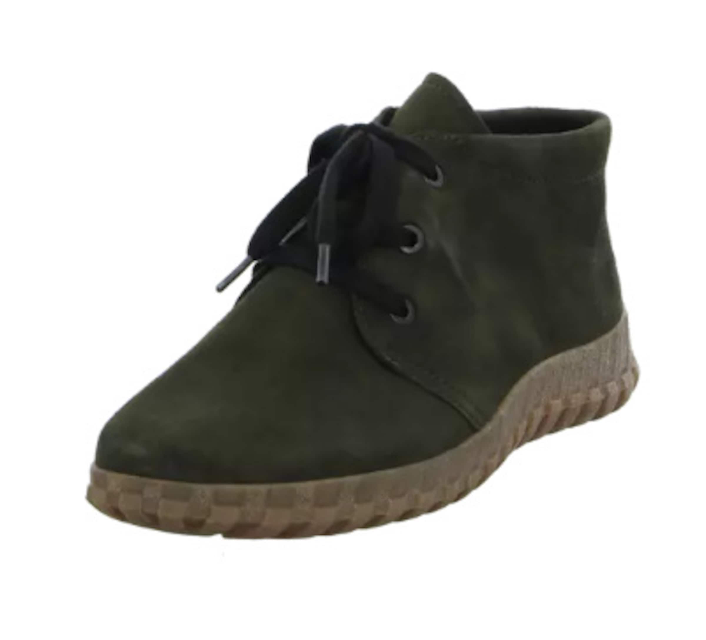 SEMLER Schnürstiefel in Grün: Vorderseite