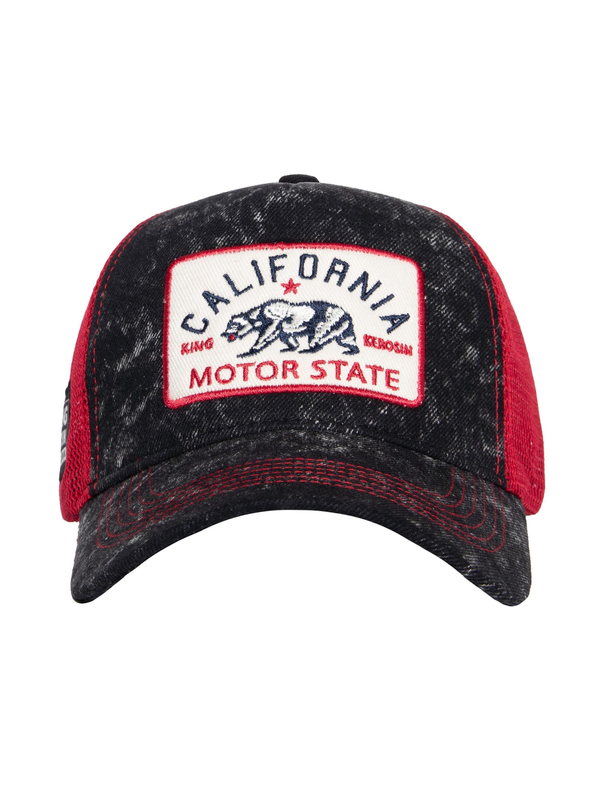 King Kerosin Cap 'California'‌‌‌‌‌‌‌‌ in Schwarz