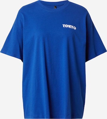 ONLY T-shirt i blå: framsida