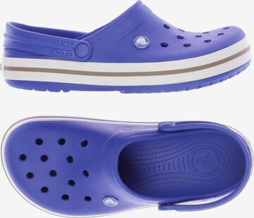 Crocs Sandalen 40,5 in Blau: predná strana