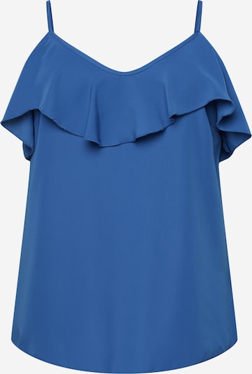 Trendyol Curve Top en azul, Vista del producto