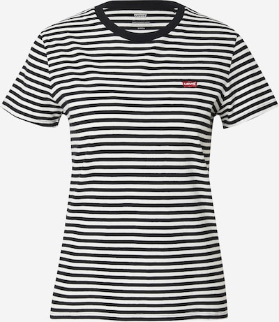 LEVI'S ® Paita 'The Perfect Tee' värissä punainen / musta / valkoinen, Tuotenäkymä