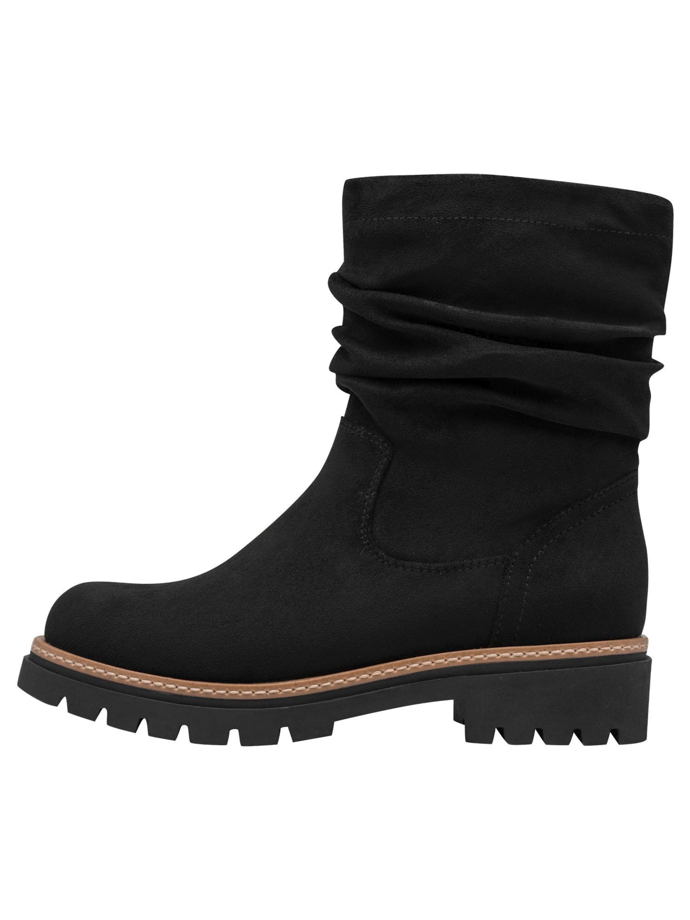 MARCO TOZZI Stiefelette in Schwarz