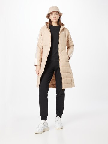 Manteau d’hiver 'Premium Long ' ADIDAS ORIGINALS en beige