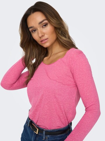 JDY - Camiseta 'LINETTE' en rosa