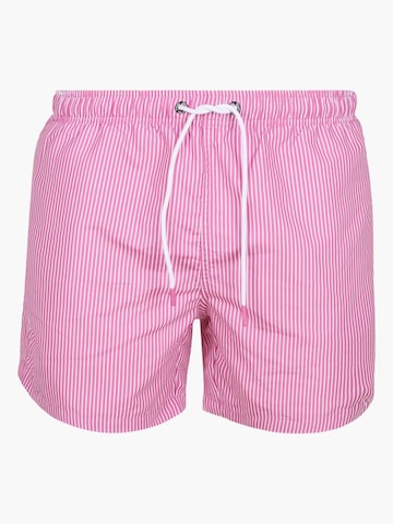 Suitable Swimming shorts in Pink: front