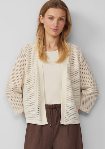 Cardigan s.Oliver en beige : devant