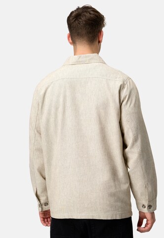 INDICODE JEANS Between-Season Jacket 'Elton' in Beige