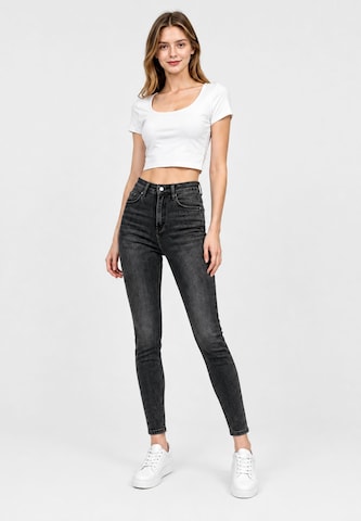 Elara Skinny Jeans in Grau