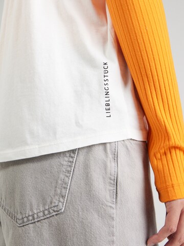 T-shirt 'Wally' LIEBLINGSSTÜCK en blanc