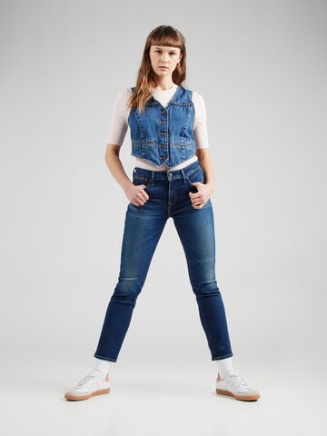 LEVI'S ® Slimfit Jeans '712' i blå
