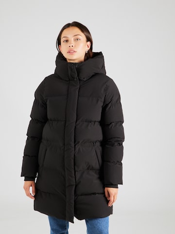 Manteau d’hiver 'Vesper' elvine en noir : devant