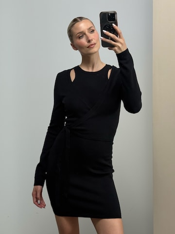 LeGer by Lena Gercke Strikkjole 'Rosalina' i sort