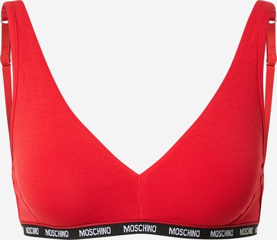 Moschino Underwear Soutien-gorge 'REGGISENO' en rouge / noir / blanc, Vue avec produit