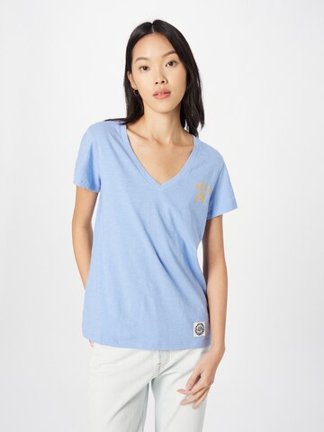 LEVI'S ® Shirt 'Graphic Perfect Vneck' in Blue: front