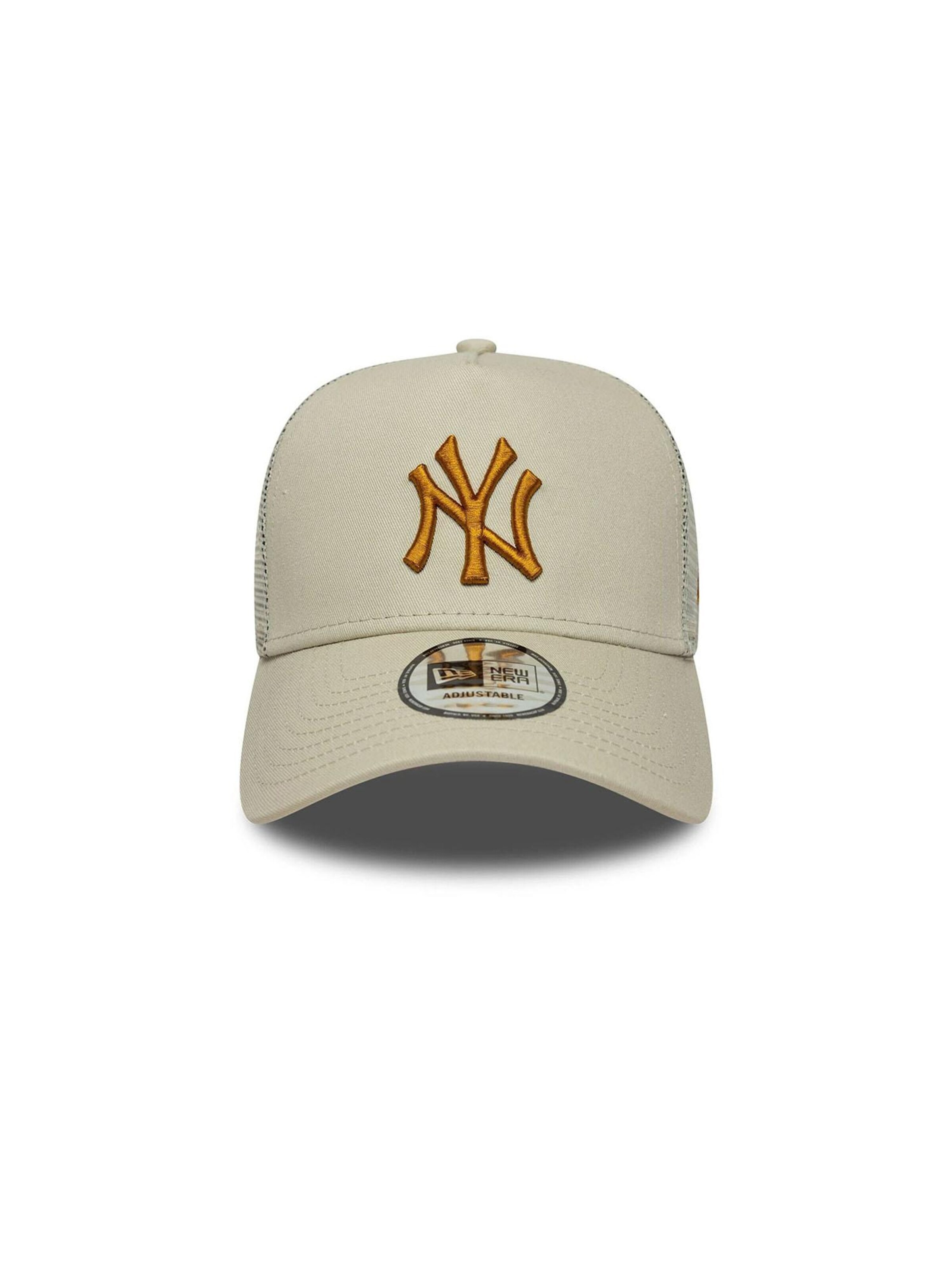 NEW ERA Sportpet '9FORTY New York Yankees MLB Essential' in Beige