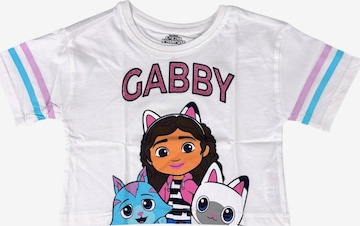 Gabby's Dollhouse Shirt 'Gabby´s Dollhouse Crop Top' in Weiß: Vorderseite