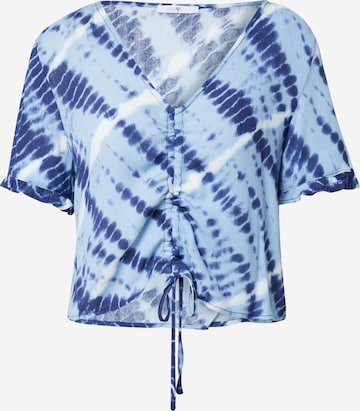 Camicia da donna di Hailys in blu: frontale