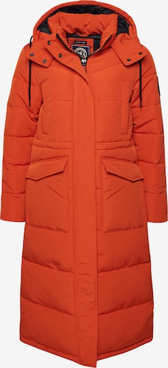 Superdry Winterparka 'Everest' in orange / schwarz / weiß, Produktansicht
