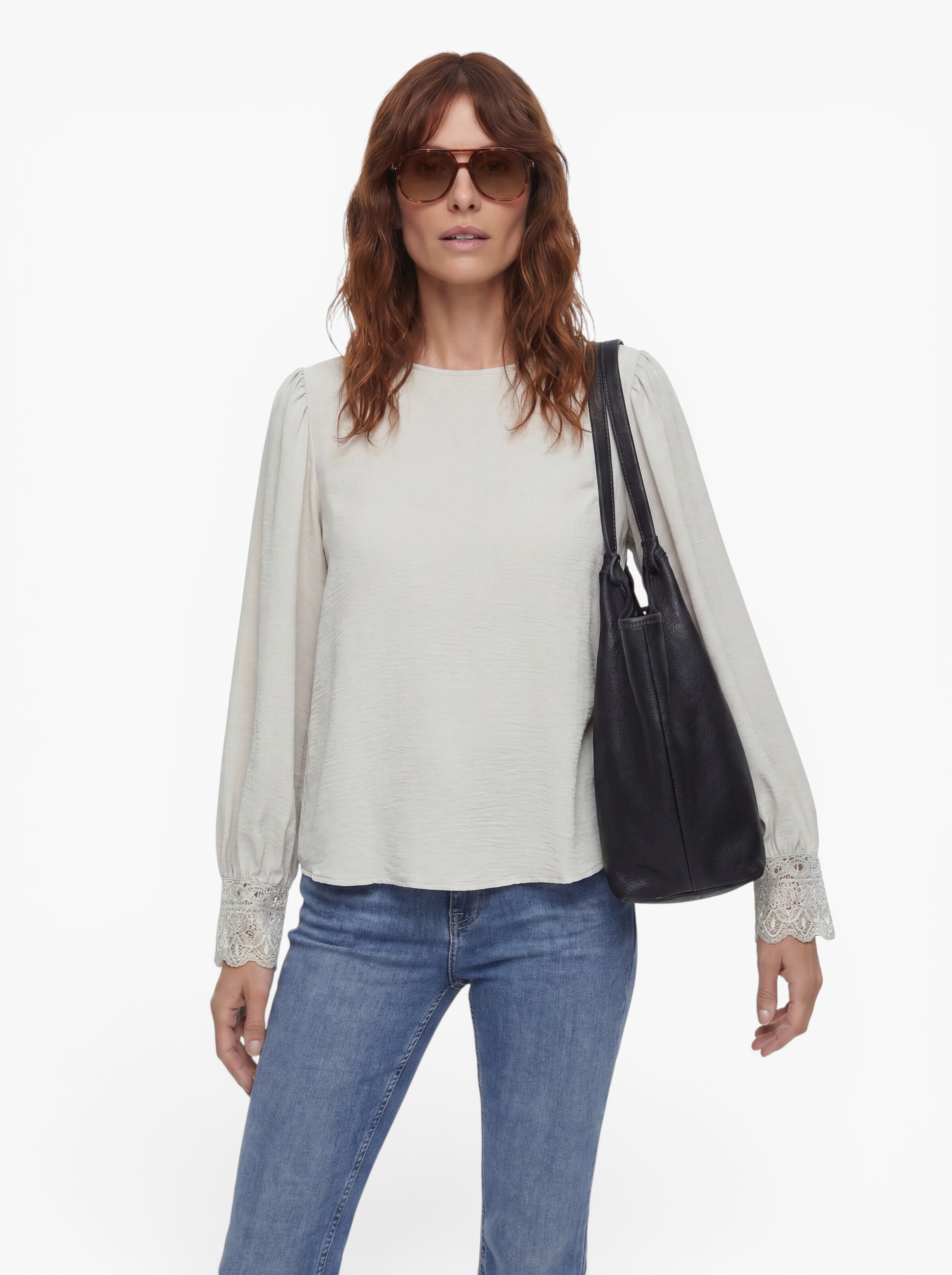 Camicia da donna 'VMAlva' di VERO MODA in bianco