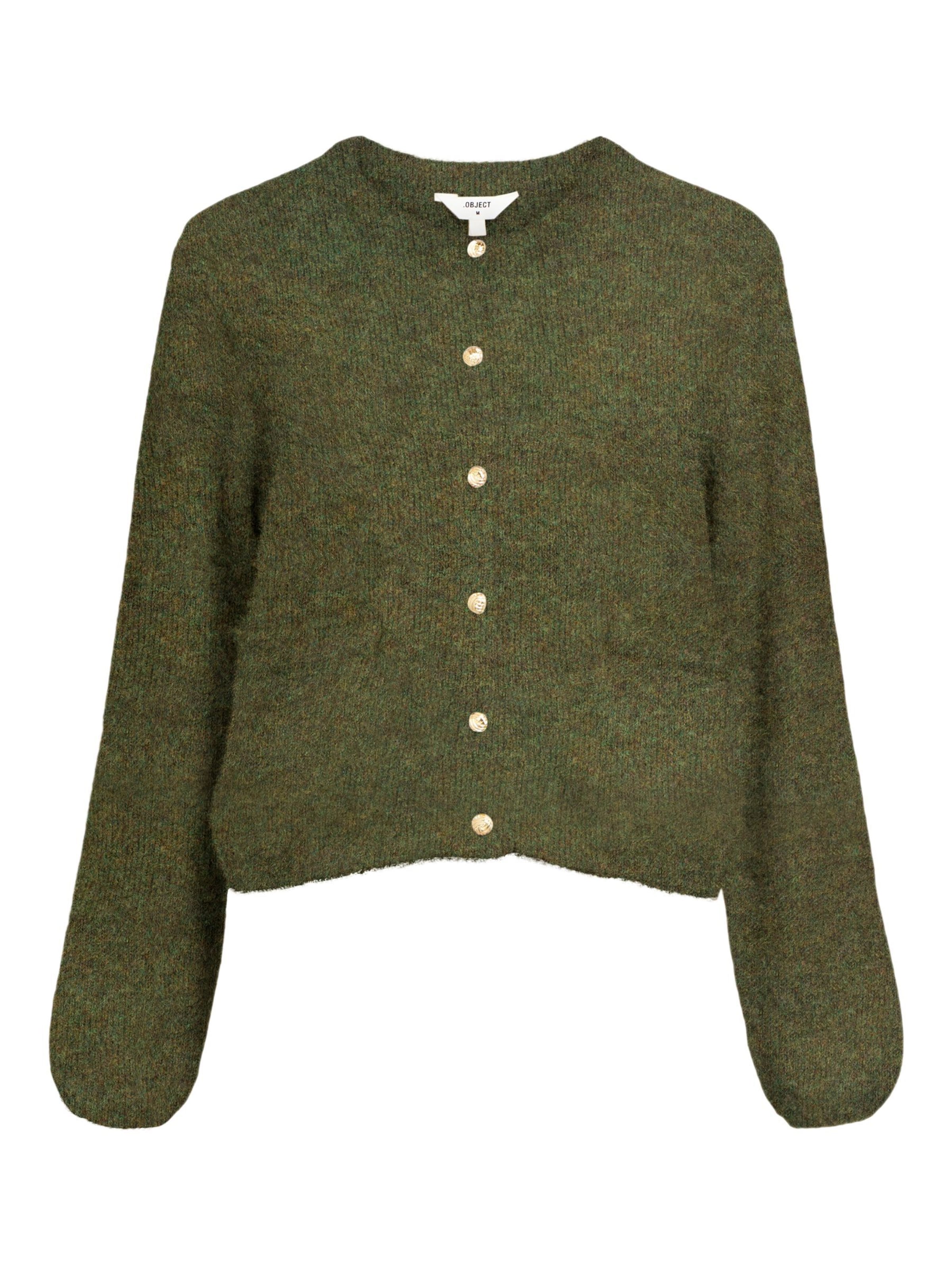 Giacchetta 'Saggia' di OBJECT in verde: frontale