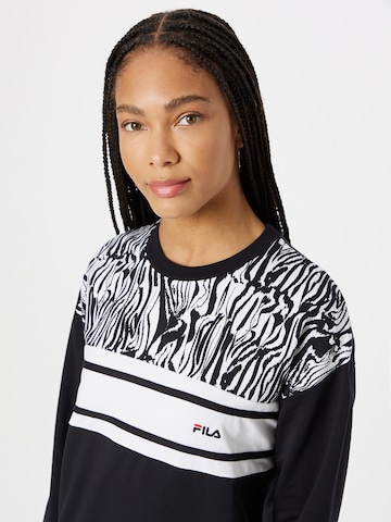 FILA Sweatshirt 'BOLU' in Schwarz