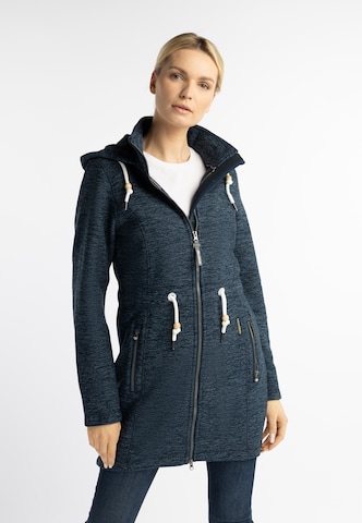 Schmuddelwedda Fleece jacket in Blue: front