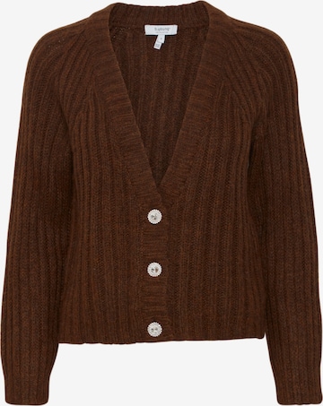 b.young Knit Cardigan '20810481' in Brown: front