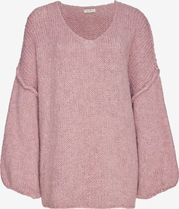 Decay Sweater in Pink: front