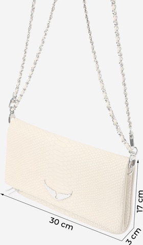 Zadig & Voltaire Clutch 'ROCK' i beige