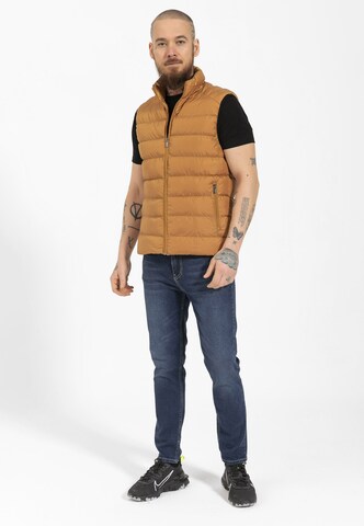 Gilet di Jimmy Sanders in marrone
