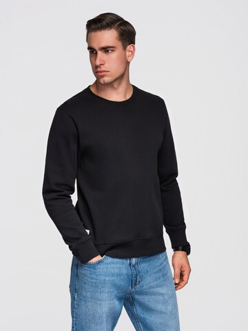 Sweat-shirt 'OM-SSBN-0271' Ombre en noir