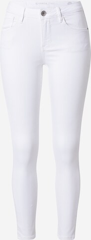 GARCIA Skinny Jeans 'Celia' in Wit: voorkant