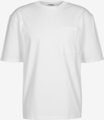 Urban Classics Shirt 'Heavy Boxy' in White: front