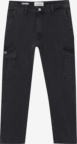 Regular Jeans cargo Pull&Bear en noir : devant