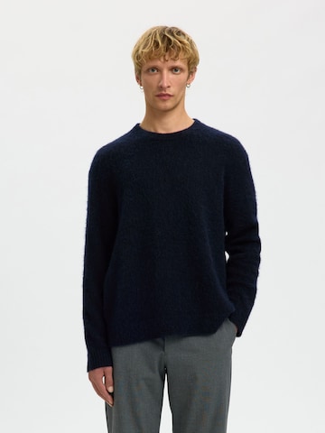 SELECTED - Jersey en azul: frente