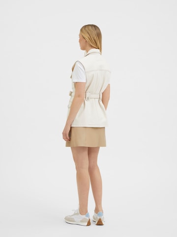 SELECTED FEMME Bodywarmer 'RILAY' in Beige