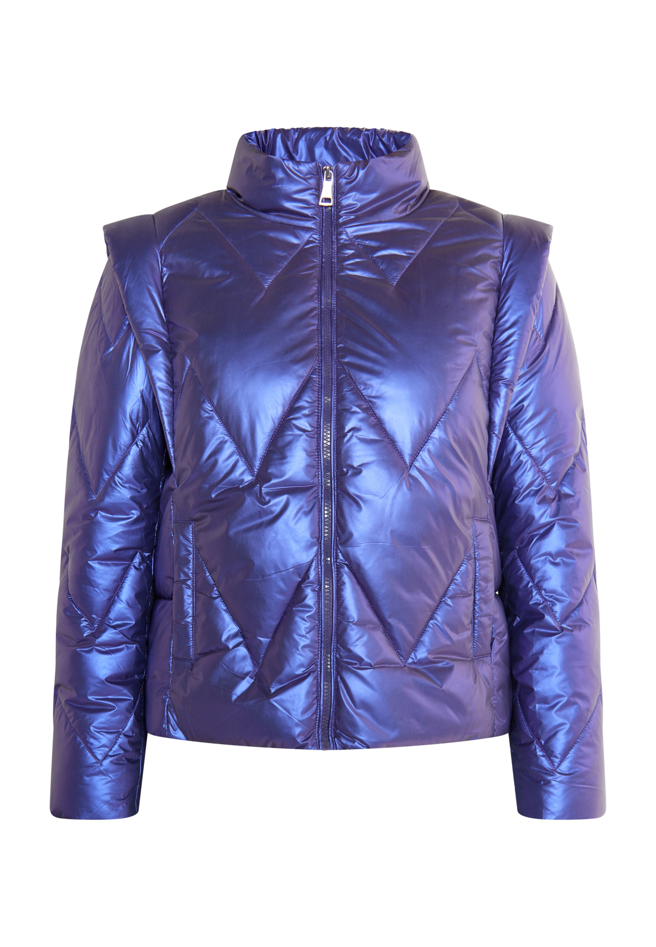 Geacă de primăvară-toamnă 'Biany' de la MYMO pe albastru: față