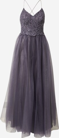 Laona Evening Dress in Grey: front